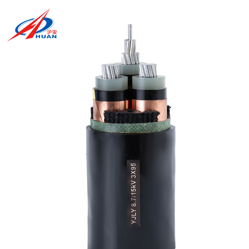 YJLV-8.7kV 铝芯、交联聚乙烯绝缘、PVC护套电源线,仅供室内使用
